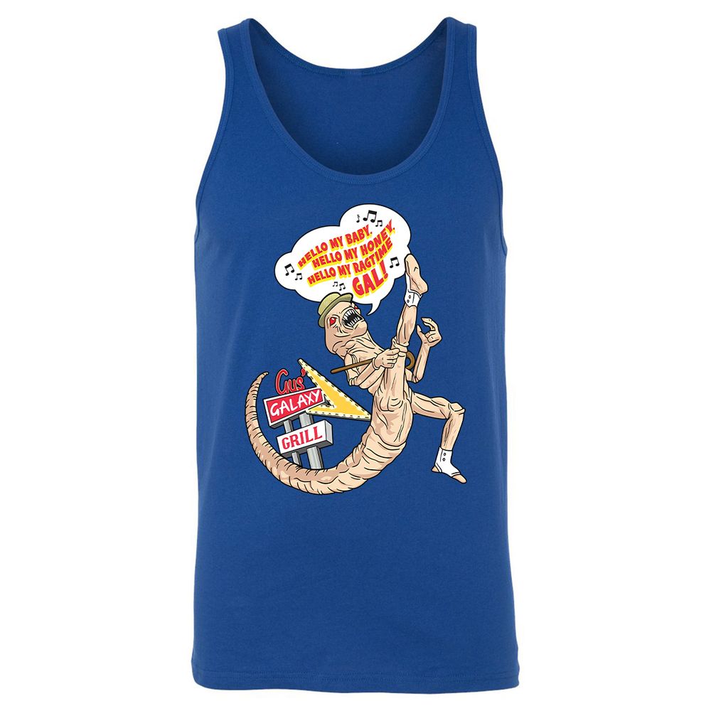 Unisex Jersey Tank - 4TS84PG1 - True Royal - 13