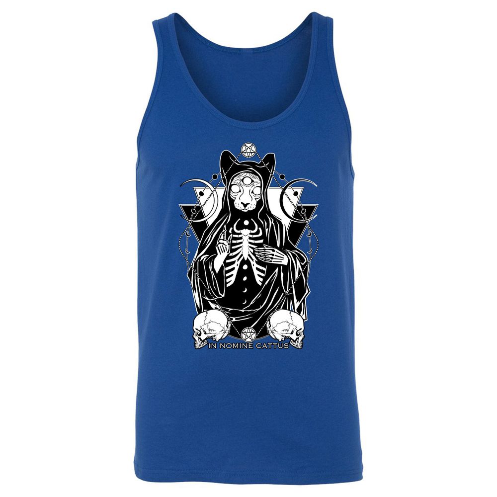 Unisex Jersey Tank - HK4W1XBF - True Royal - 13