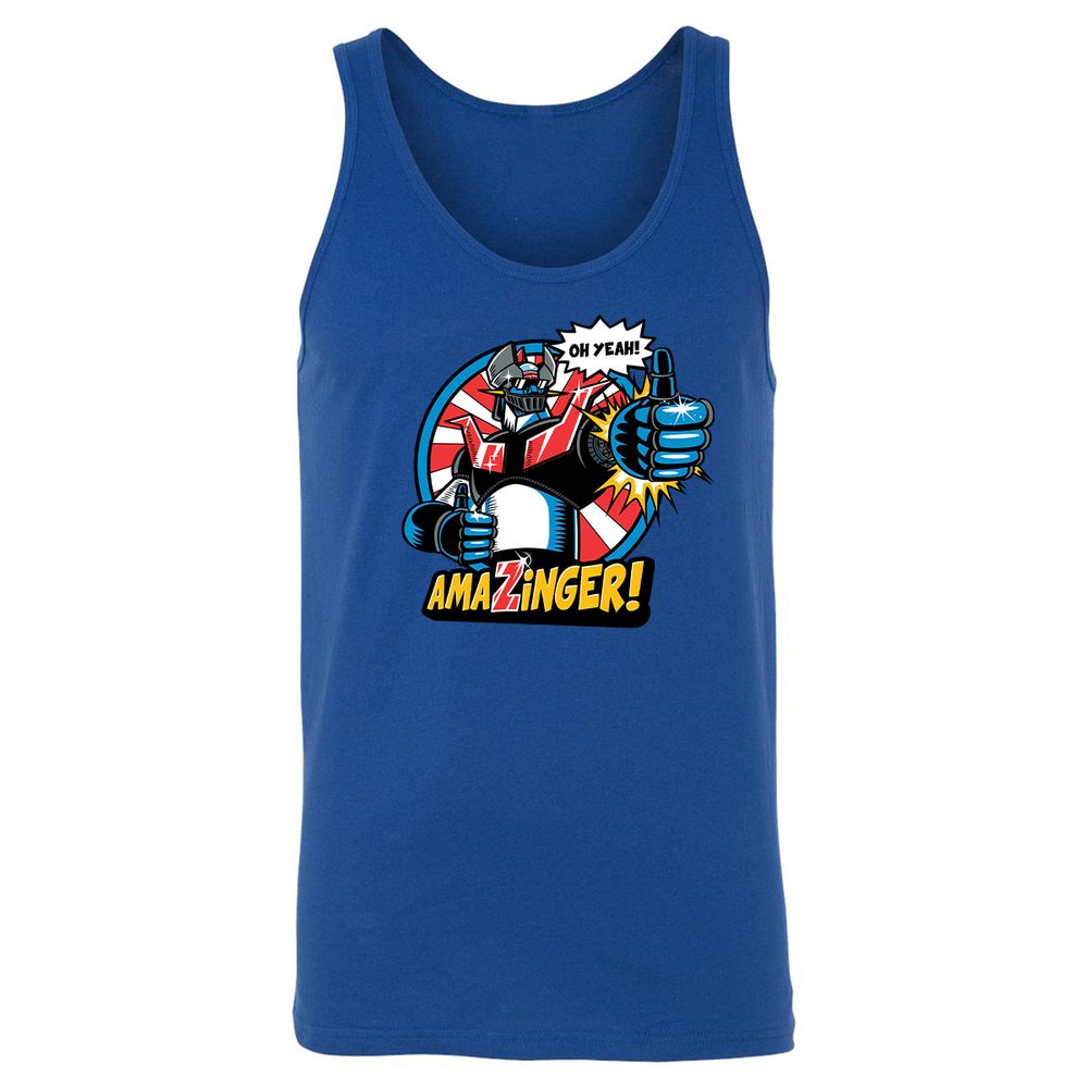 Unisex Jersey Tank - RXMMMPCM - True Royal - 13