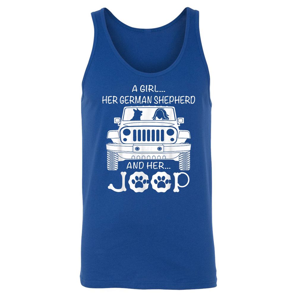 Unisex Jersey Tank - UAWYH527 - True Royal - 13