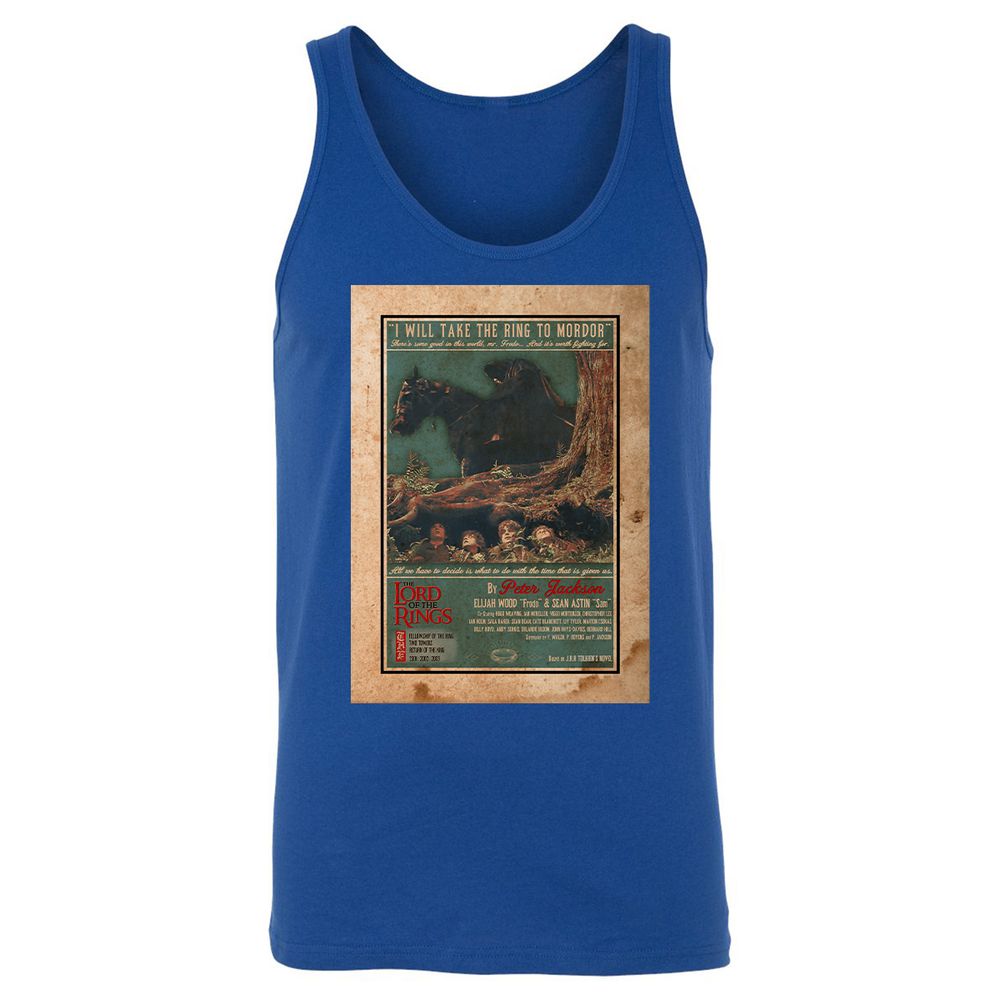 Unisex Jersey Tank - ETUPHZ15 - True Royal - 13