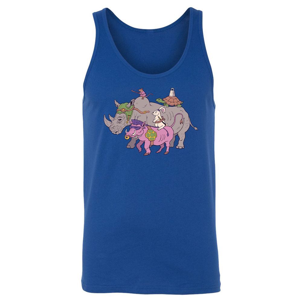 Unisex Jersey Tank - CAWAZ2N2 - True Royal - 13