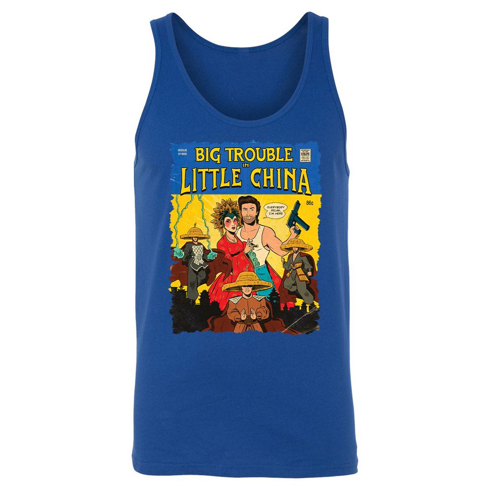 Unisex Jersey Tank - NS8L596E - True Royal - 13