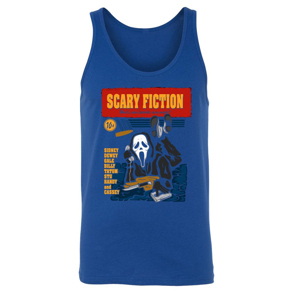 Unisex Jersey Tank - KVYMYXBL - True Royal - 13