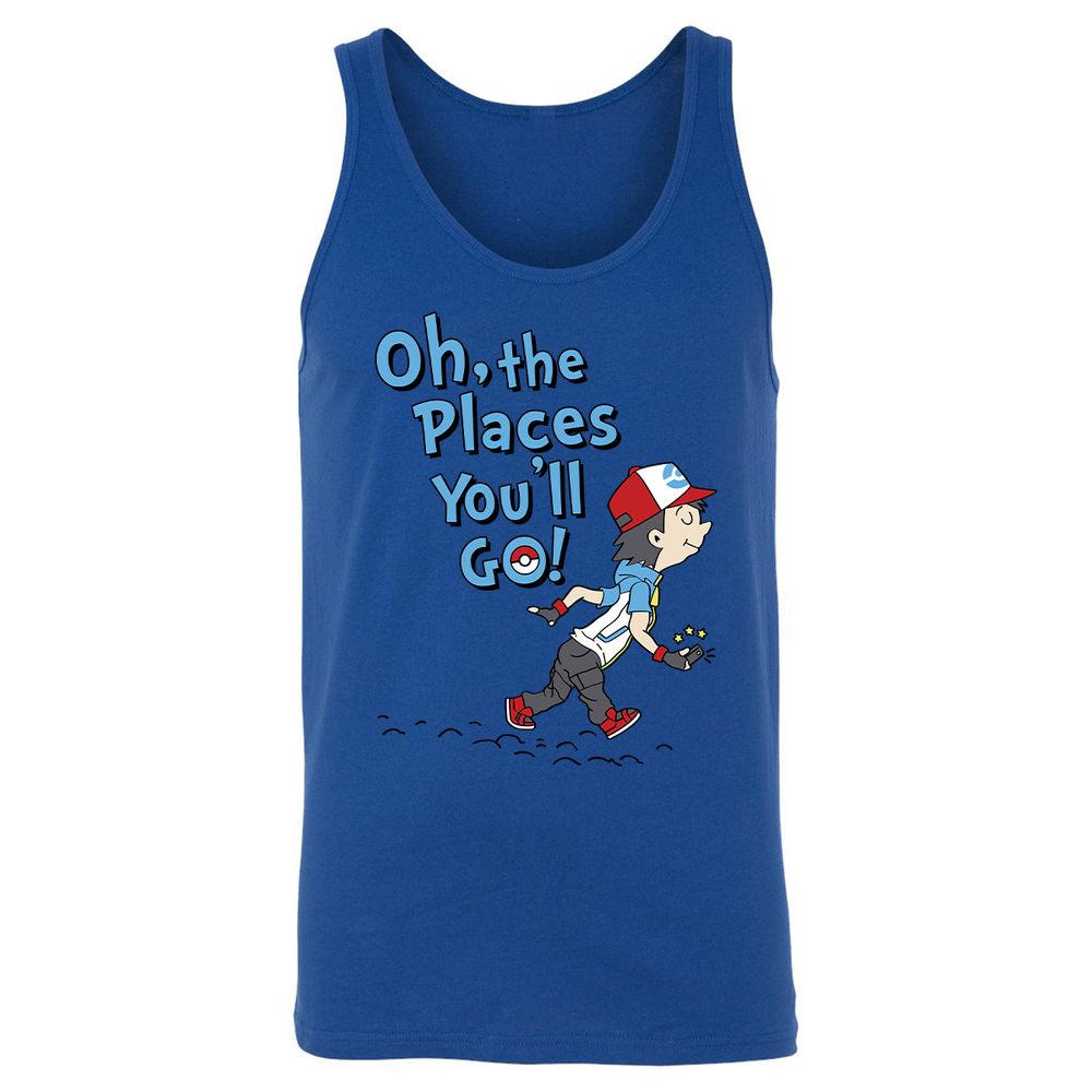 Unisex Jersey Tank - QJAWK1KG - True Royal - 13