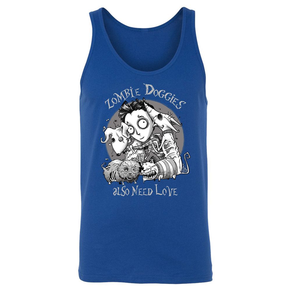 Unisex Jersey Tank - XM3QD3L9 - True Royal - 13