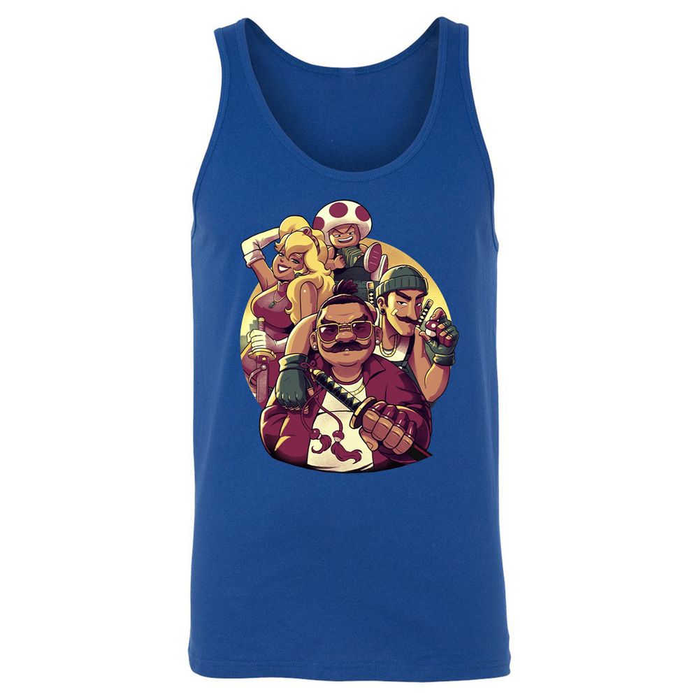 Unisex Jersey Tank - UDQEB1JH - True Royal - 13