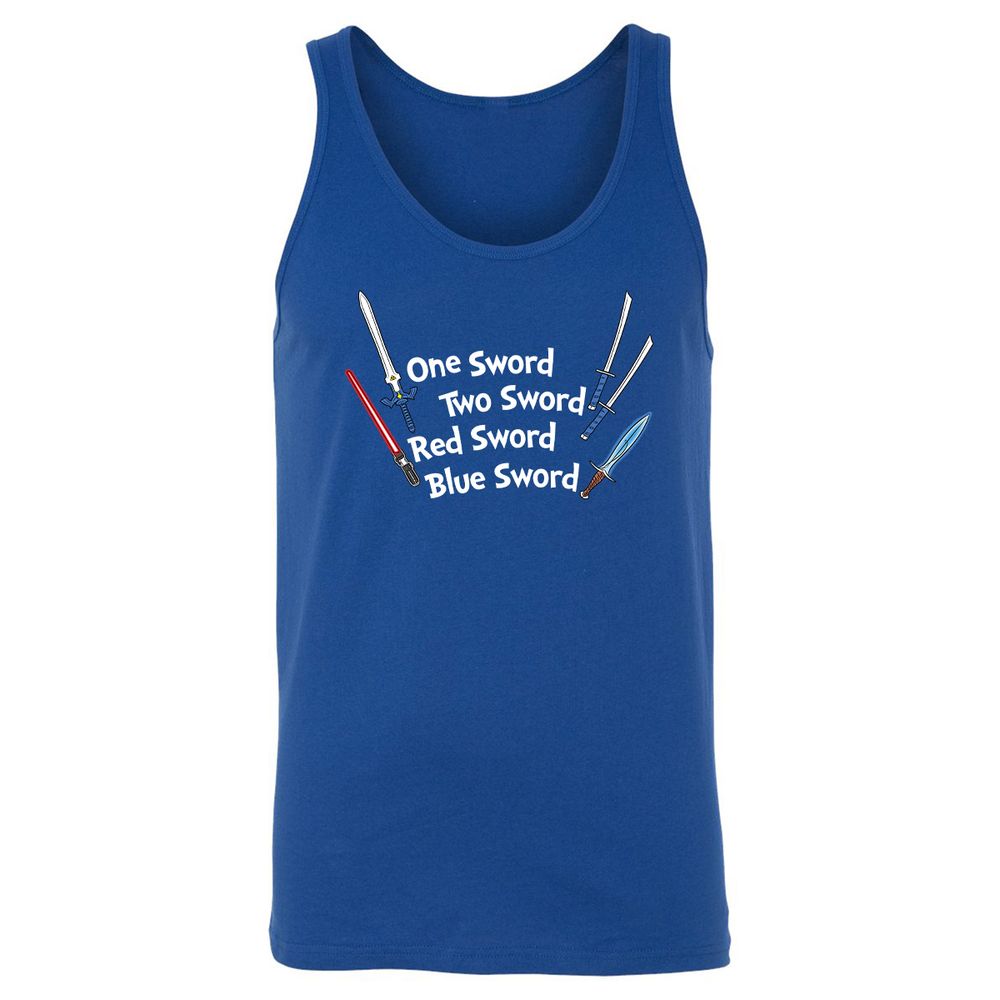 Unisex Jersey Tank - QZND379H - True Royal - 13