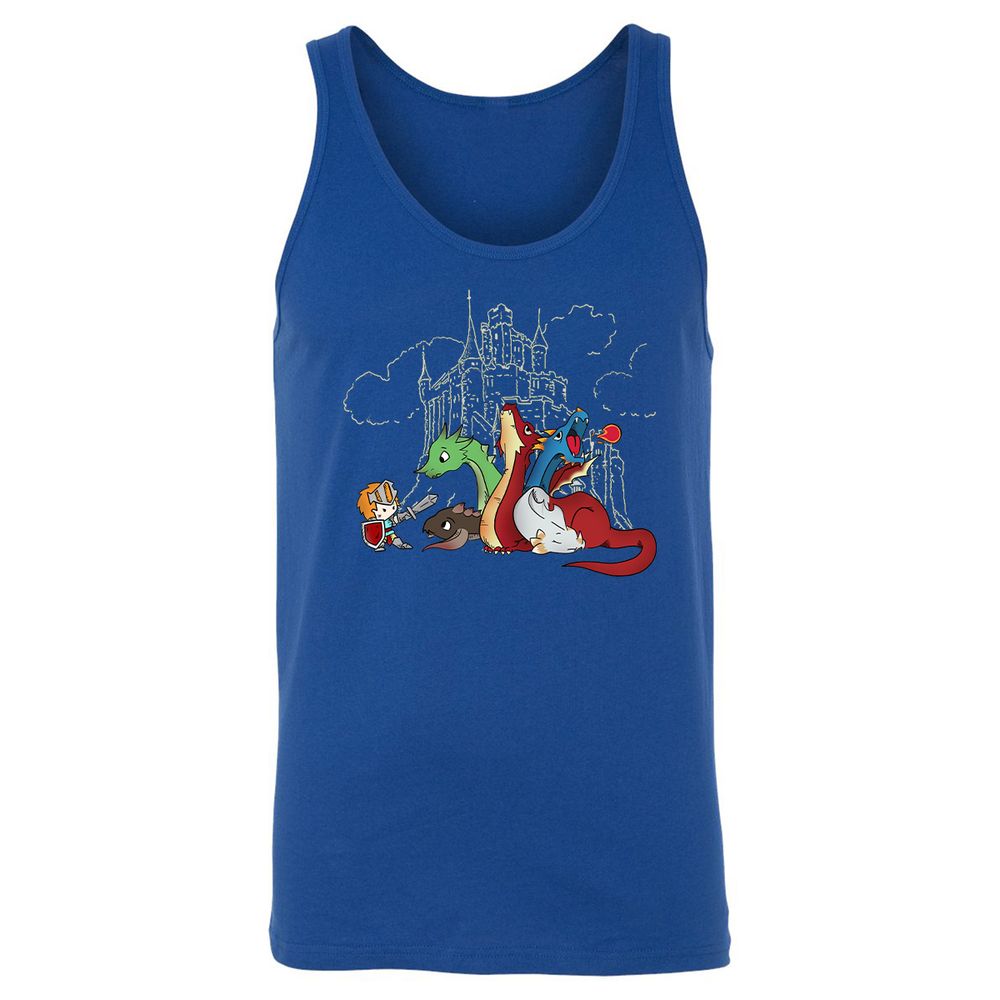 Unisex Jersey Tank - DR9HPGZN - True Royal - 13