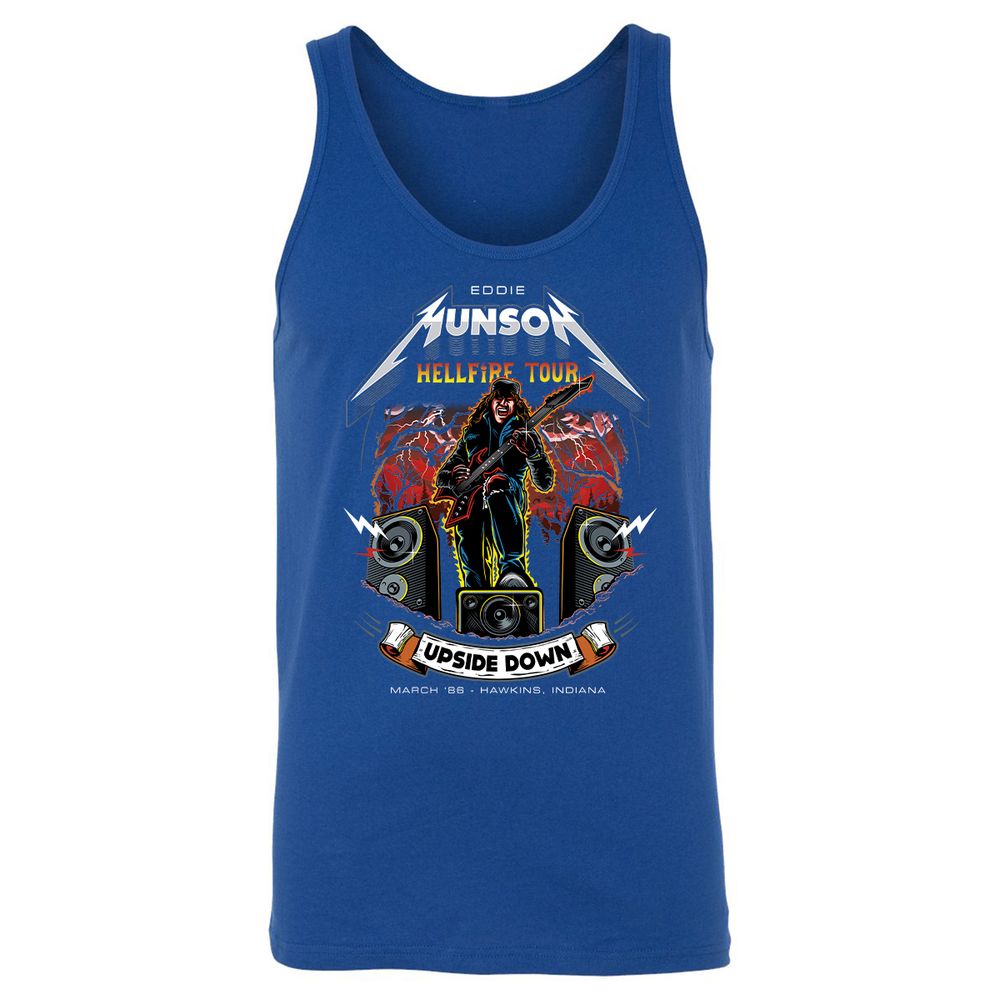 Unisex Jersey Tank - A776QU92 - True Royal - 13