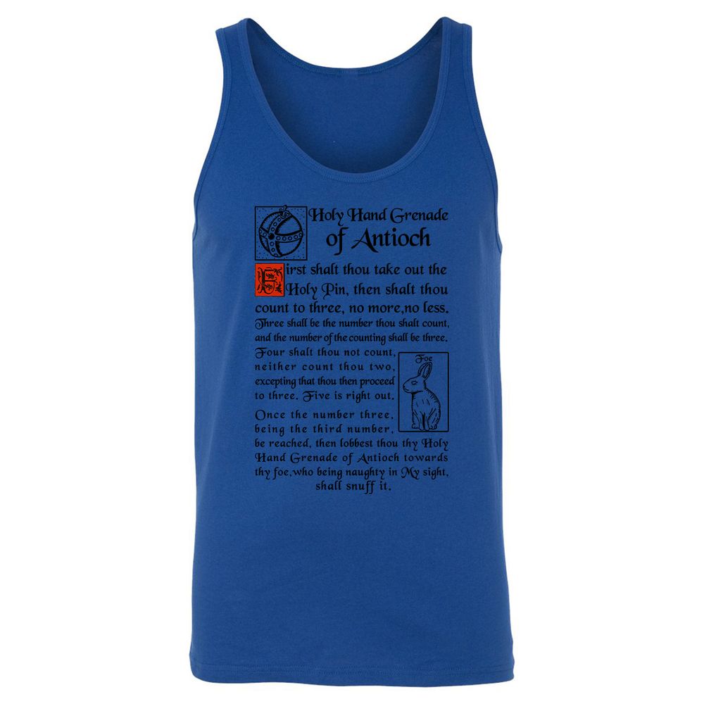 Unisex Jersey Tank - 31K5QH1T - True Royal - 13