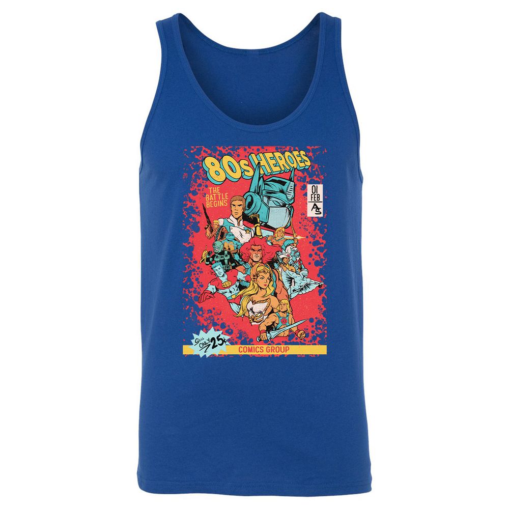 Unisex Jersey Tank - NTD8QGL3 - True Royal - 13
