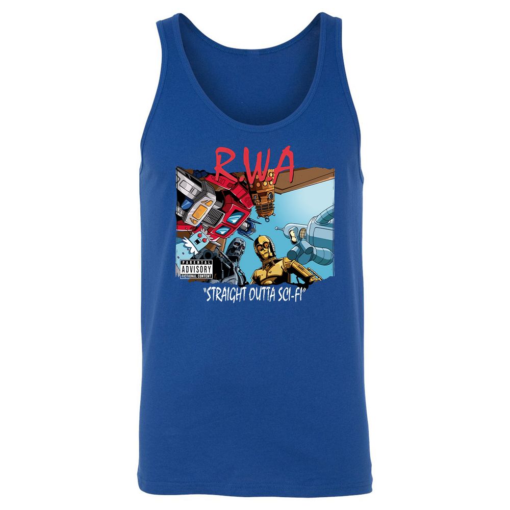 Unisex Jersey Tank - B73SD5D3 - True Royal - 13