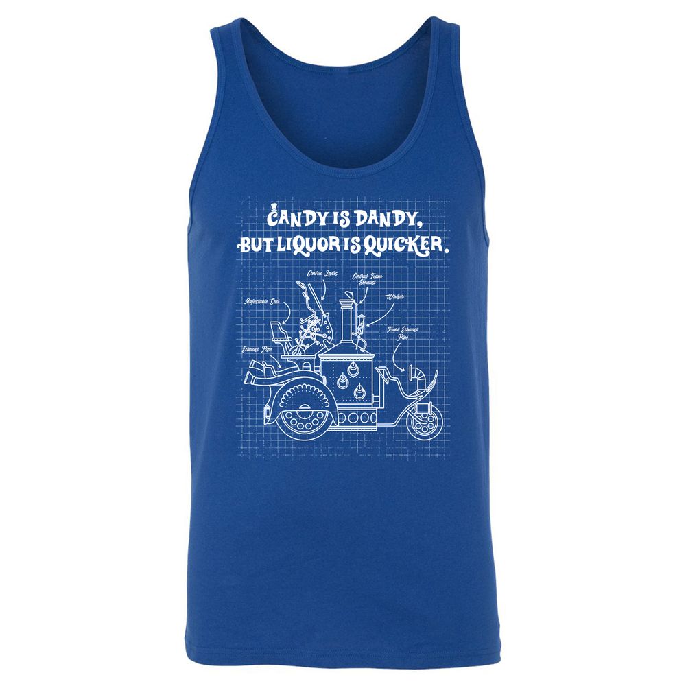 Unisex Jersey Tank - Y3J2E8XR - True Royal - 13