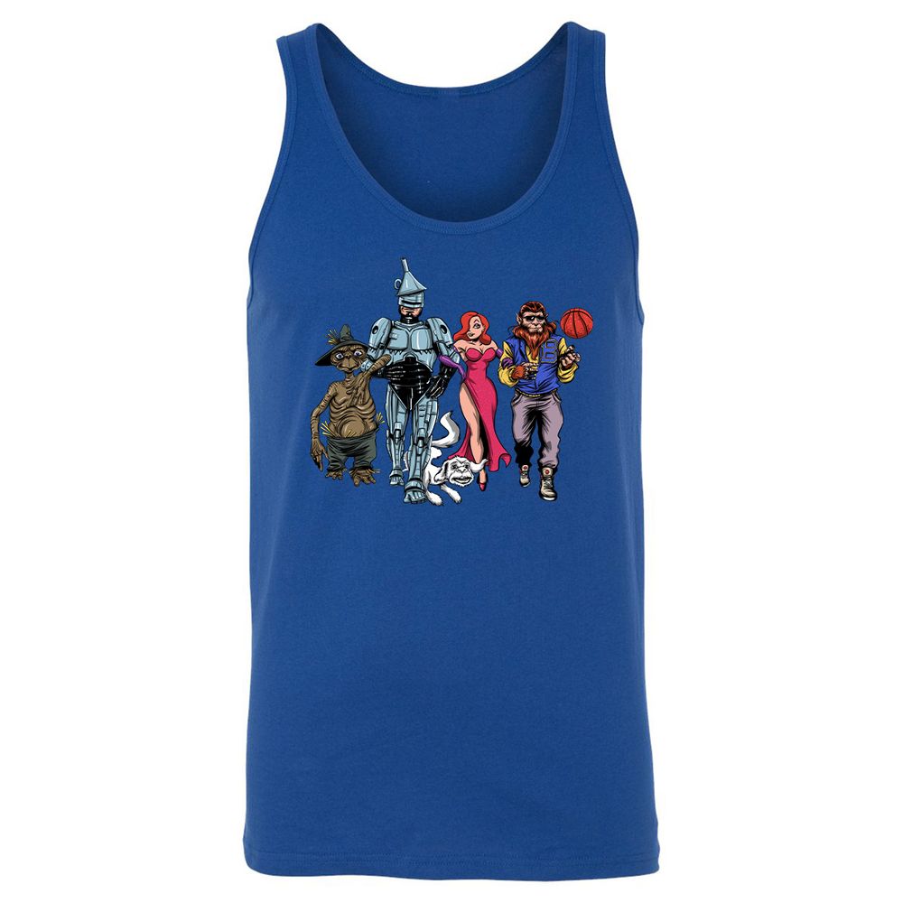 Unisex Jersey Tank - 4VWBQ1D4 - True Royal - 13