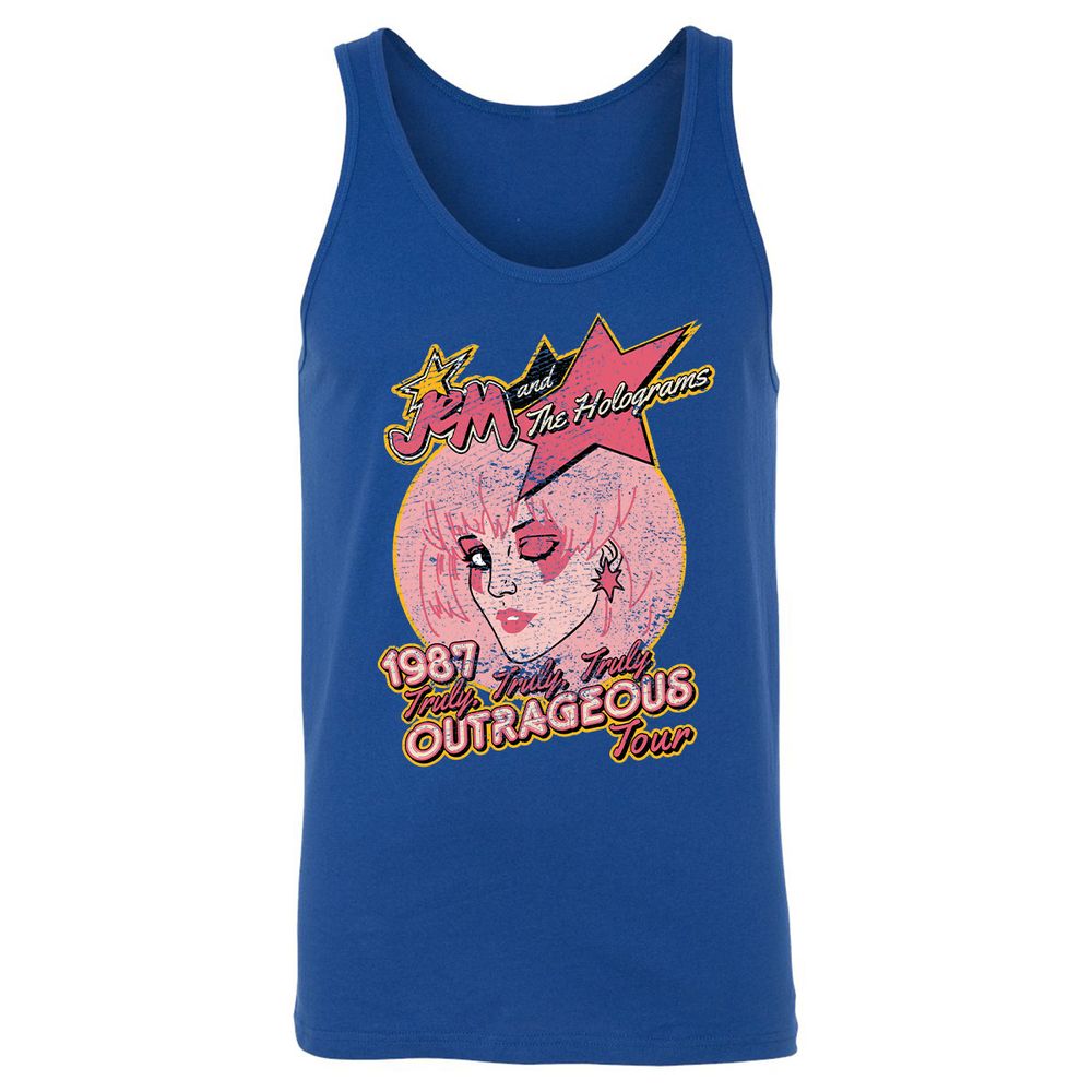 Unisex Jersey Tank - U5EKRC6D - True Royal - 13