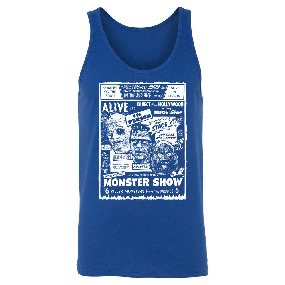 Unisex Jersey Tank - 5X2UL63Q - True Royal - 13