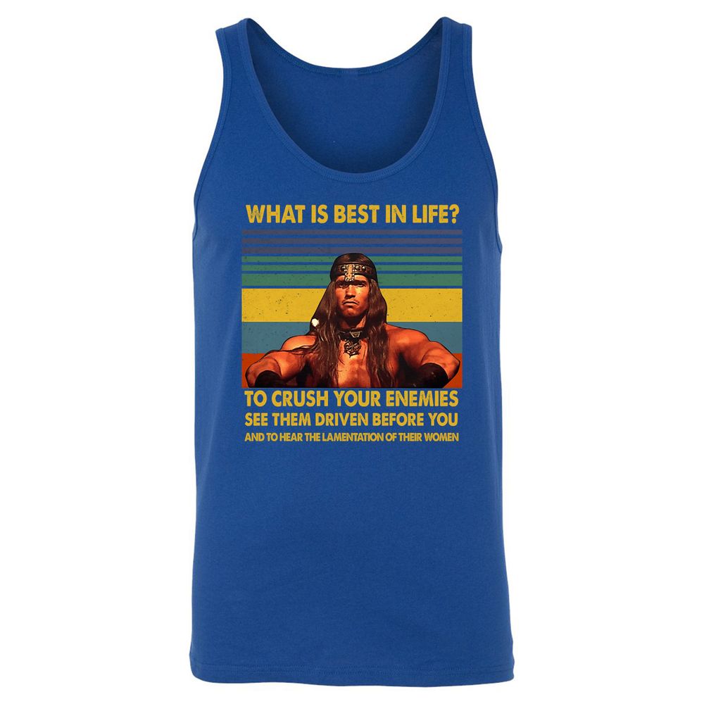 Unisex Jersey Tank - D4KB4YDR - True Royal - 13