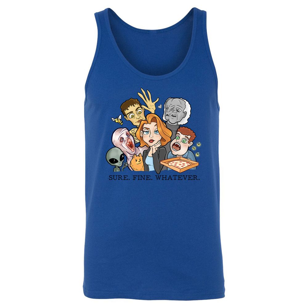 Unisex Jersey Tank - 91FVYHKU - True Royal - 13