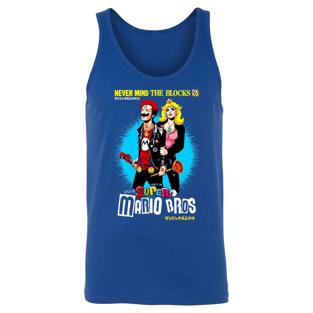 Unisex Jersey Tank - ZJGW2KAR - True Royal - 13