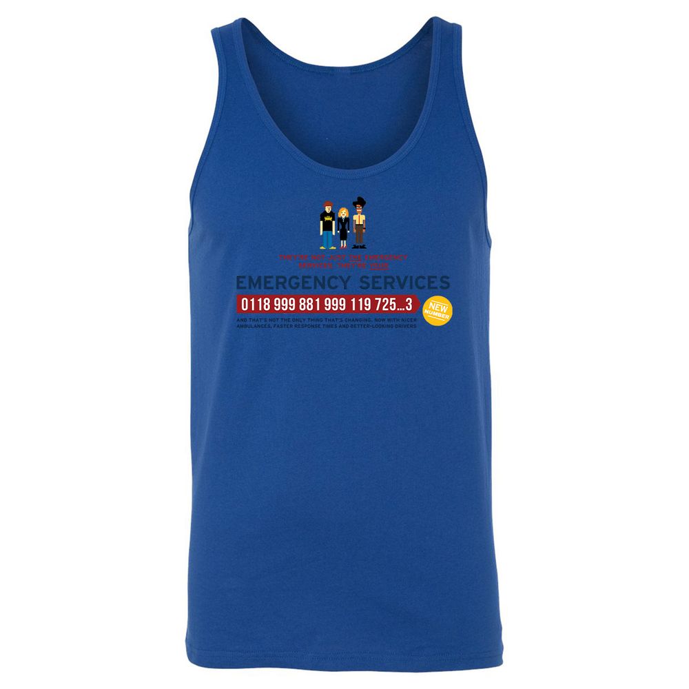 Unisex Jersey Tank - 91EZGZ51 - True Royal - 13