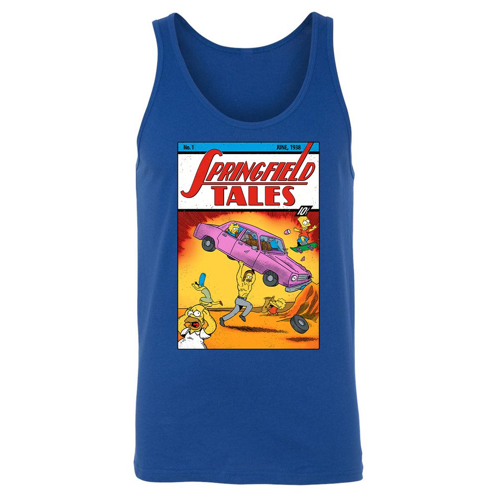 Unisex Jersey Tank - 31FFNQL3 - True Royal - 13