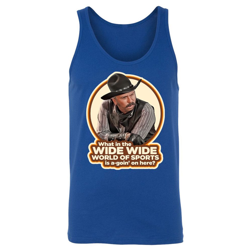 Unisex Jersey Tank - ZHSBRDWX - True Royal - 13