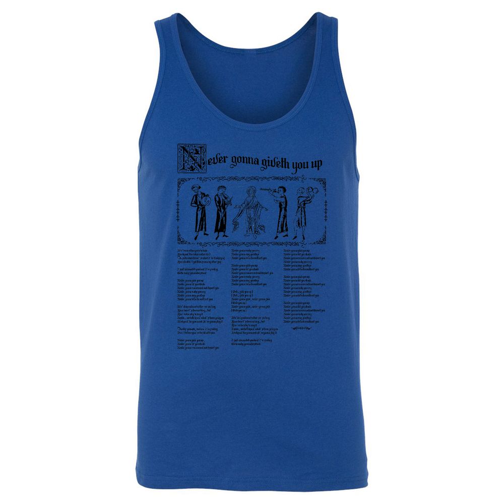 Unisex Jersey Tank - ZPRKQQX5 - True Royal - 13