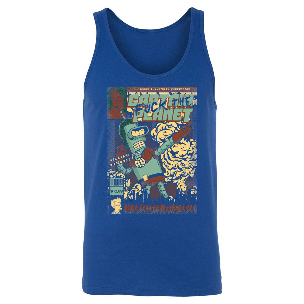 Unisex Jersey Tank - Z1LF8YAL - True Royal - 13