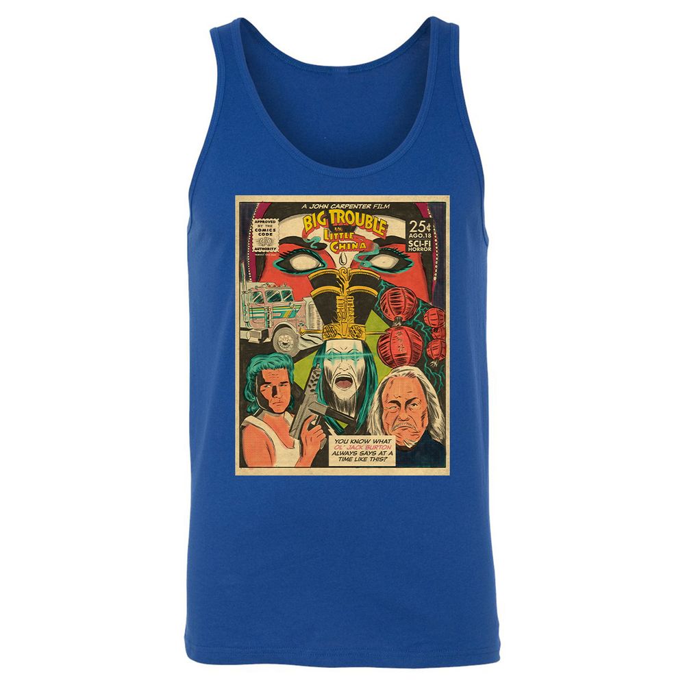 Unisex Jersey Tank - 9DB7TQLW - True Royal - 13