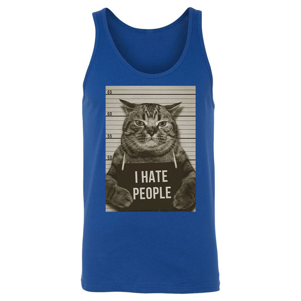 Unisex Jersey Tank - DUDYHZSR - True Royal - 13