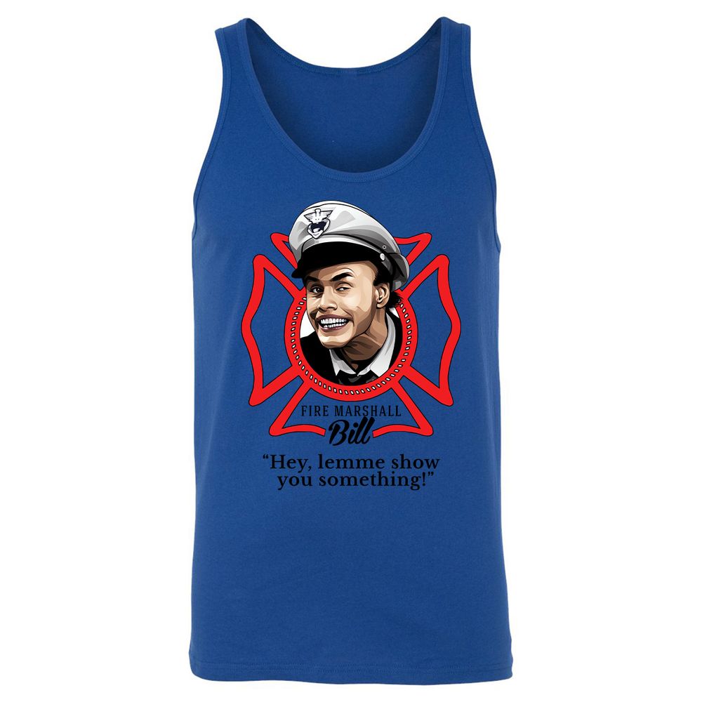 Unisex Jersey Tank - V3QGVTY1 - True Royal - 13