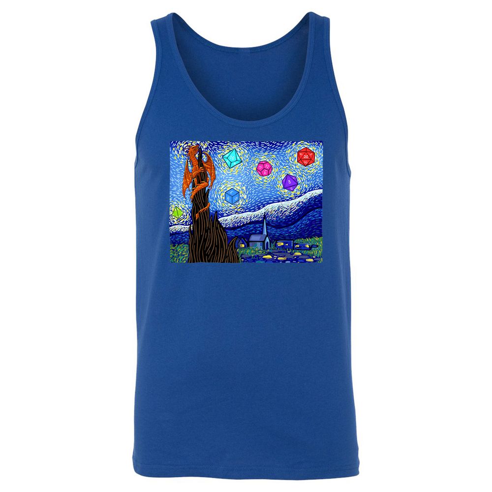 Unisex Jersey Tank - 1FP5QGWB - True Royal - 13