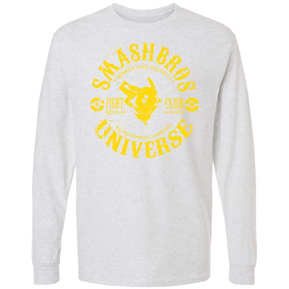 Long Sleeve T-Shirt - C2CP6DWS - Ash - 14