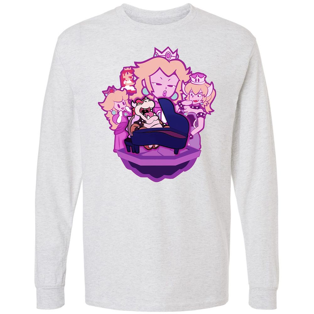 Long Sleeve T-Shirt - 7TN4J4SQ - Ash - 14