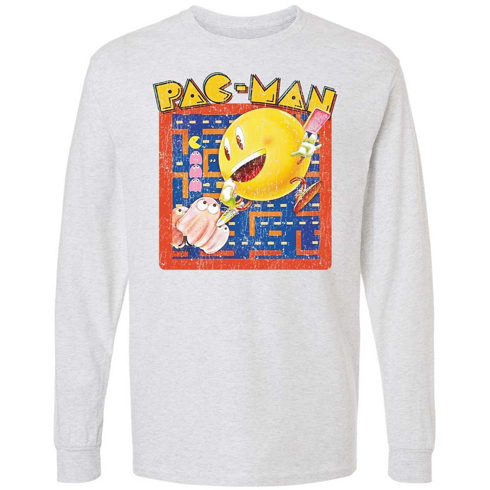 Long Sleeve T-Shirt - C1PC4K6W - Ash - 14