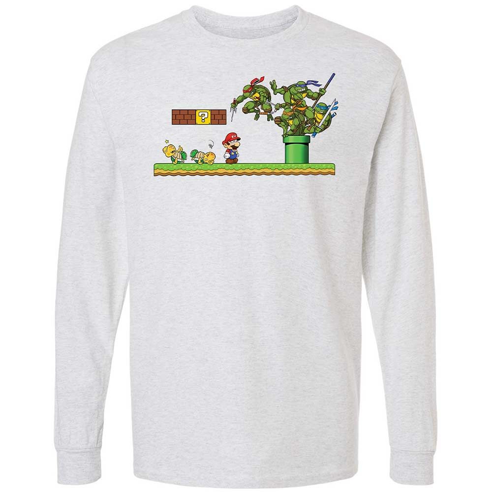 Long Sleeve T-Shirt - X5VAE6G2 - Ash - 14