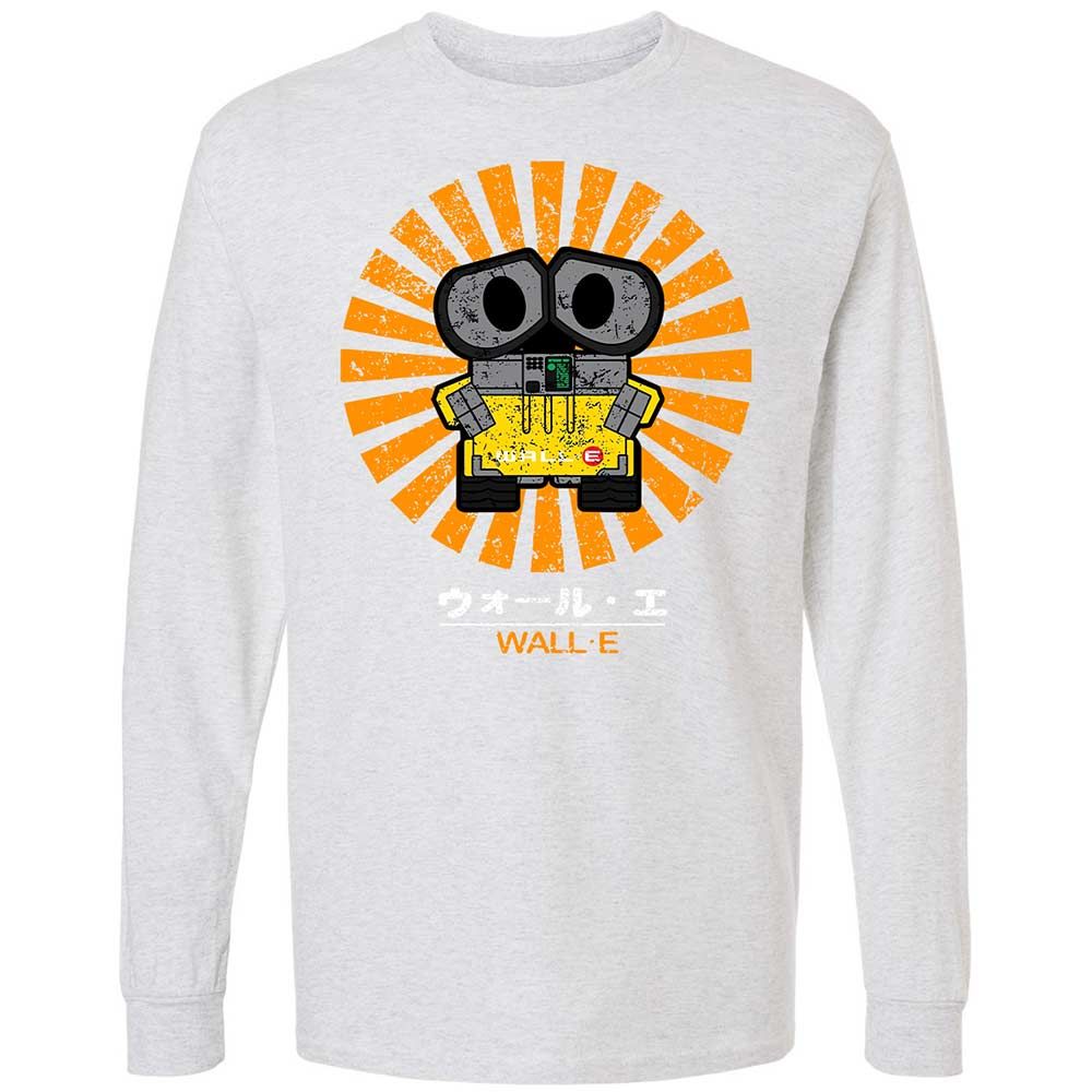 Long Sleeve T-Shirt - 9616VJAC - Ash - 14