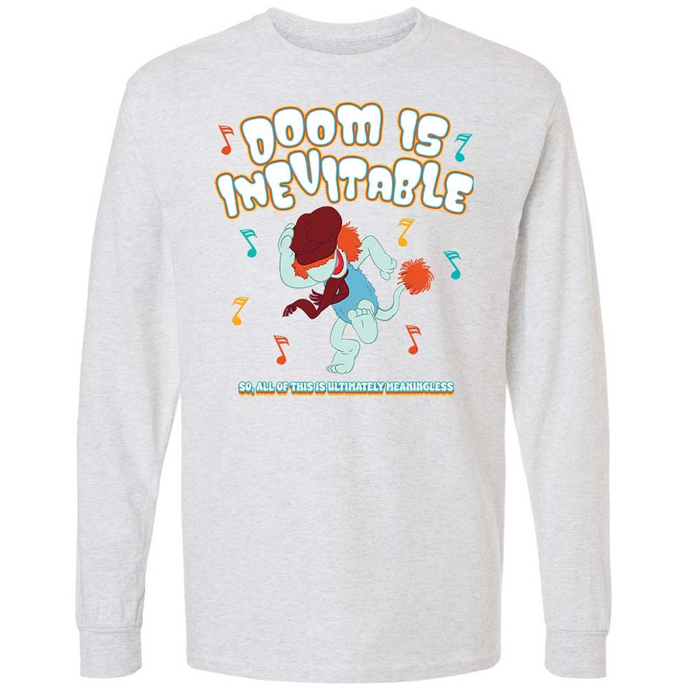 Long Sleeve T-Shirt - N5111JWU - Ash - 14