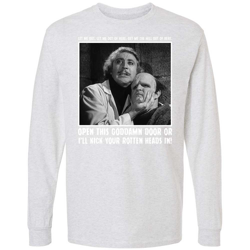 Long Sleeve T-Shirt - 1858FQFS - Ash - 14