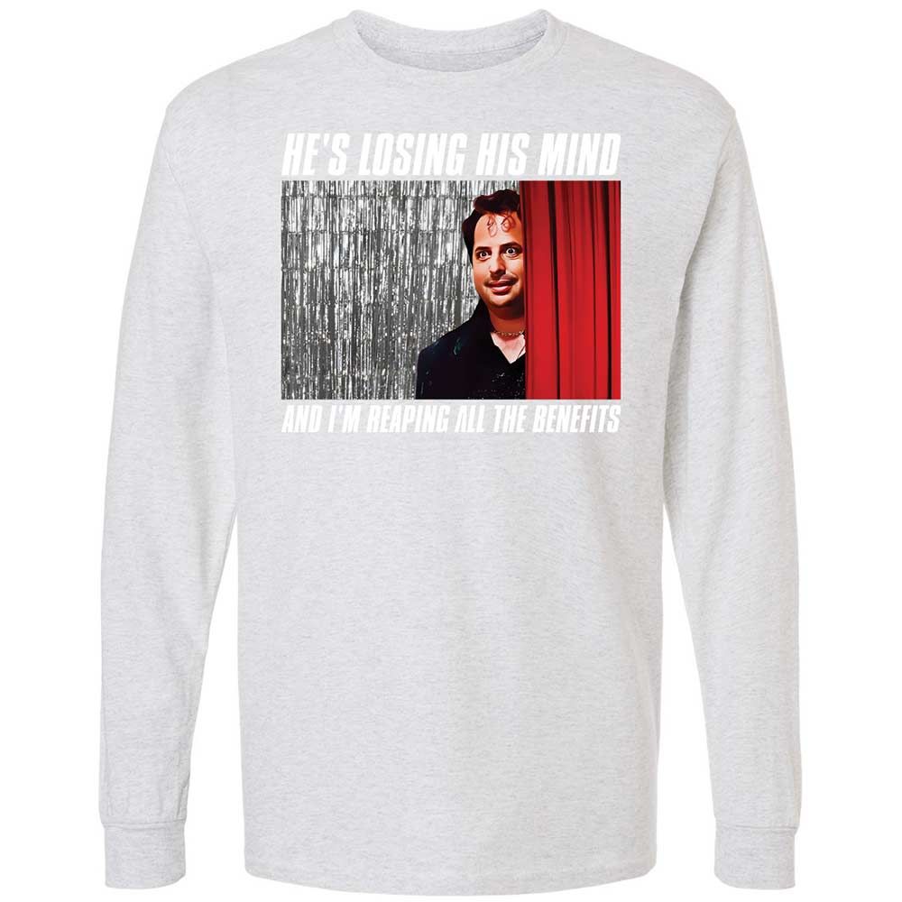 Long Sleeve T-Shirt - QQNU4QQ7 - Ash - 14