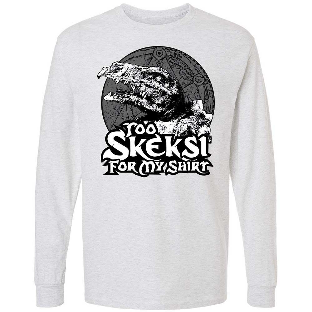 Long Sleeve T-Shirt - GR6HVFYQ - Ash - 14