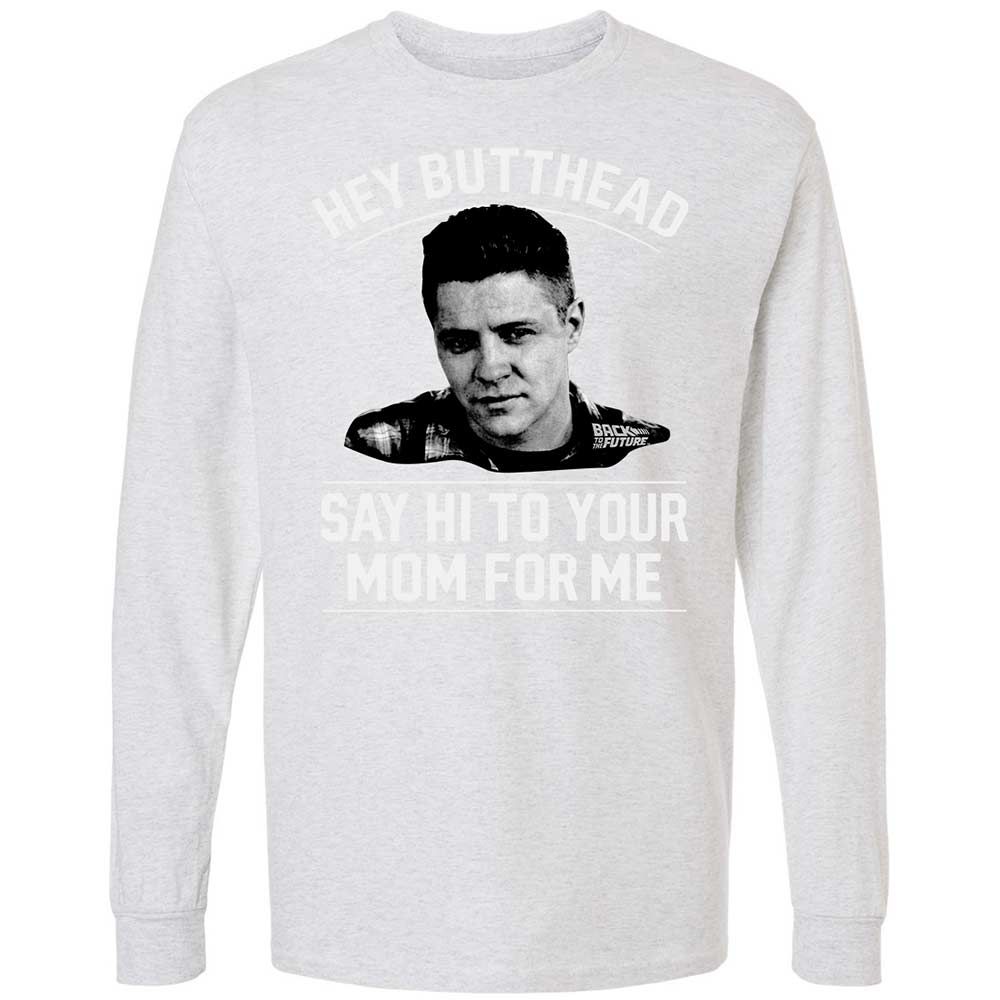 Long Sleeve T-Shirt - H66P2J1K - Ash - 14