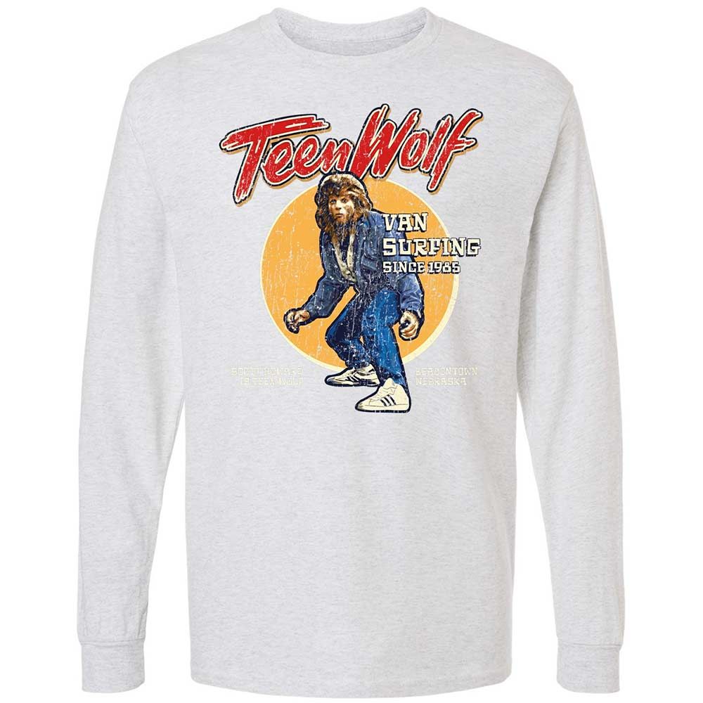 Long Sleeve T-Shirt - 5UR4BW95 - Ash - 14