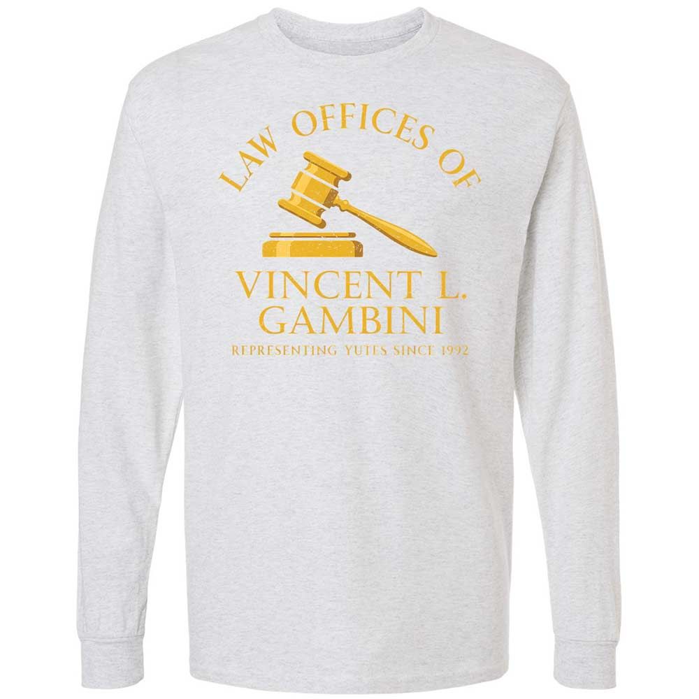 Long Sleeve T-Shirt - JKH3VU5W - Ash - 14