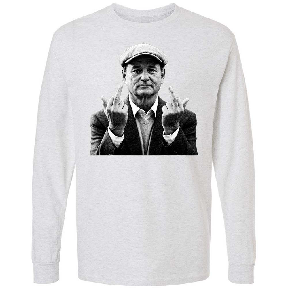 Bill Murray Middle Finger - Ash - 14