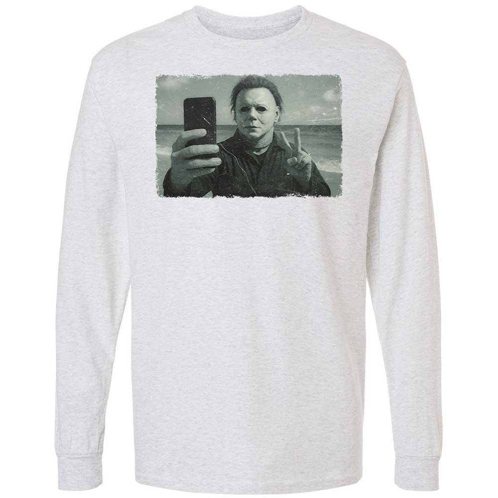 Long Sleeve T-Shirt - TH3LNP1J - Ash - 14