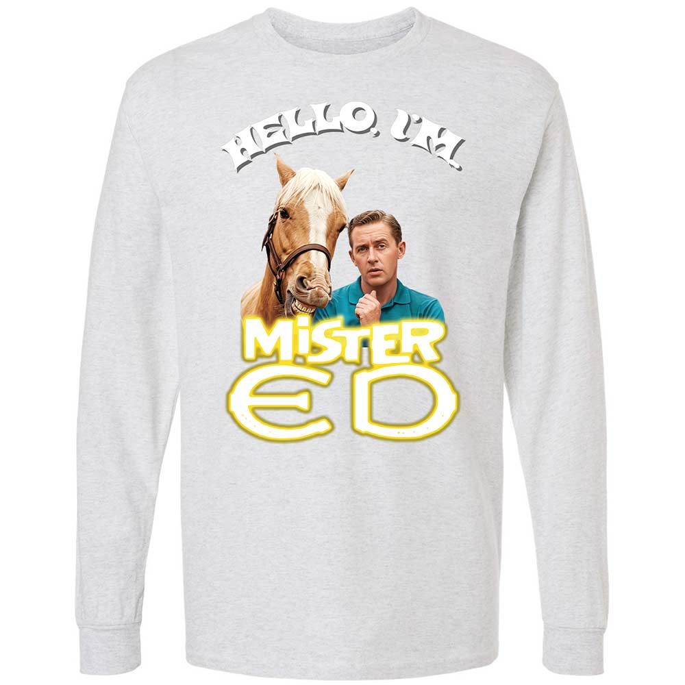 Long Sleeve T-Shirt - 6N3S8N2Z - Ash - 14