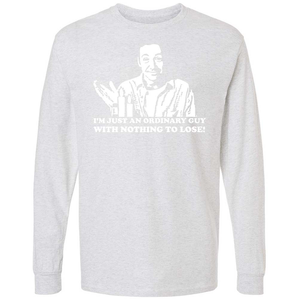Long Sleeve T-Shirt - W7786DGC - Ash - 14