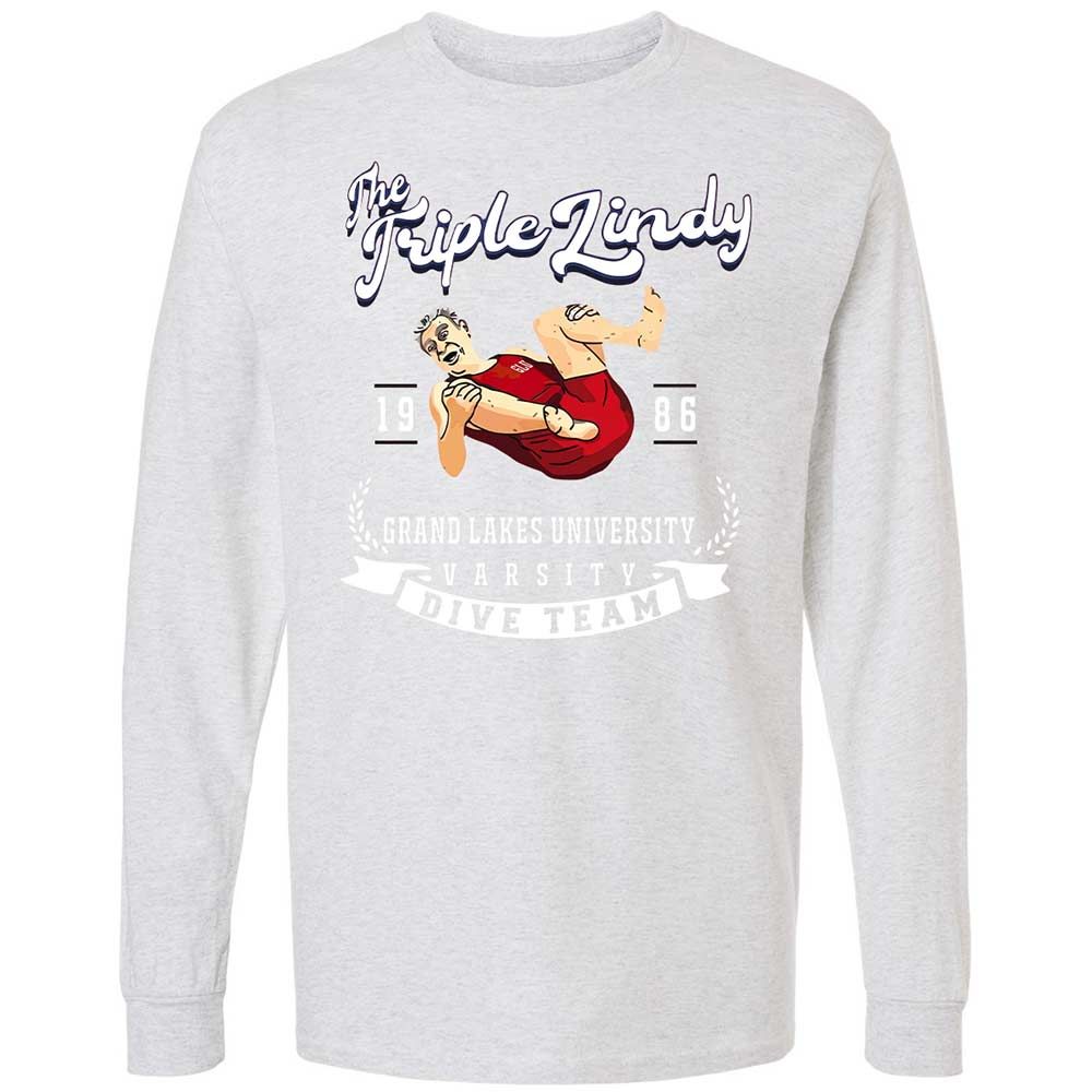 Long Sleeve T-Shirt - D7S49Q59 - Ash - 14